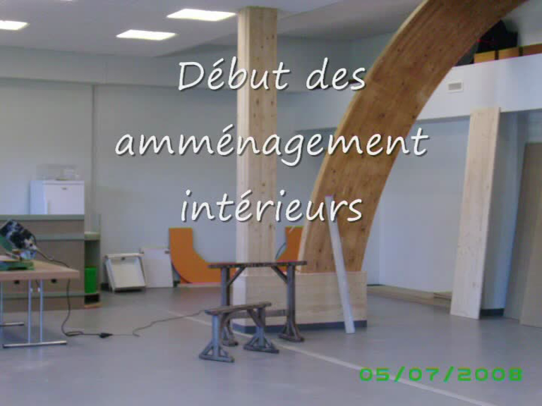 Rénovation_salle de répètition 2008 de L'harmonie de Blaesheim