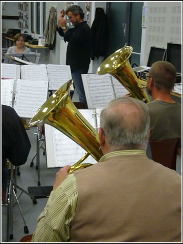 Répétition 2008 de L'harmonie de Blaesheim